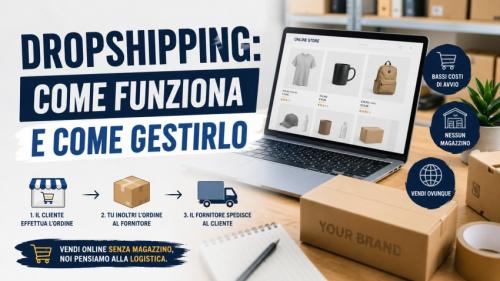 Dropshipping: Come funziona e come gestirlo