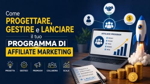 Come progettare, gestire e lanciare il tuo programma di affiliate marketing